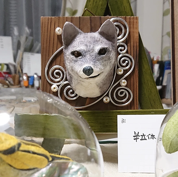 まゆ人形工房「風屋」作品展の様子4